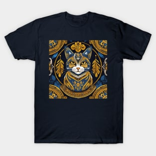 Celestial Feline Sovereign T-Shirt